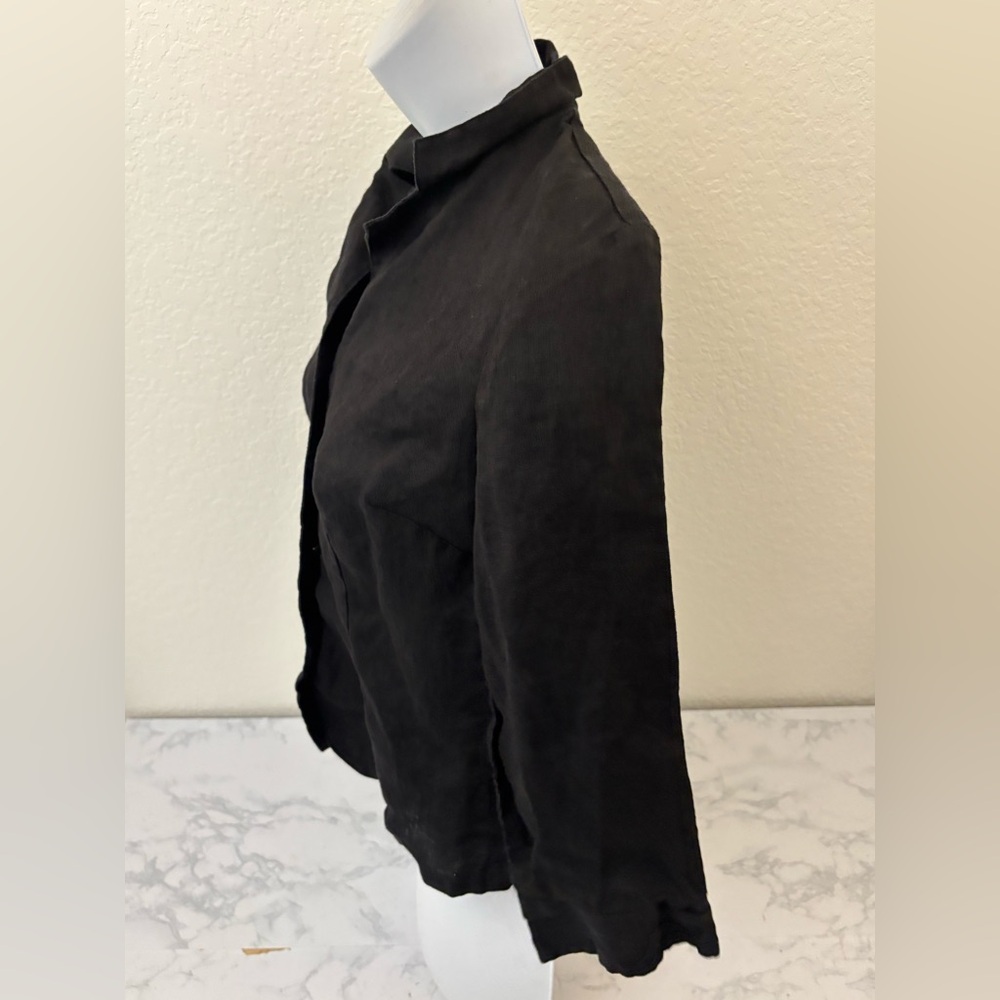 Talbots Black Button Down Shirt - image 2